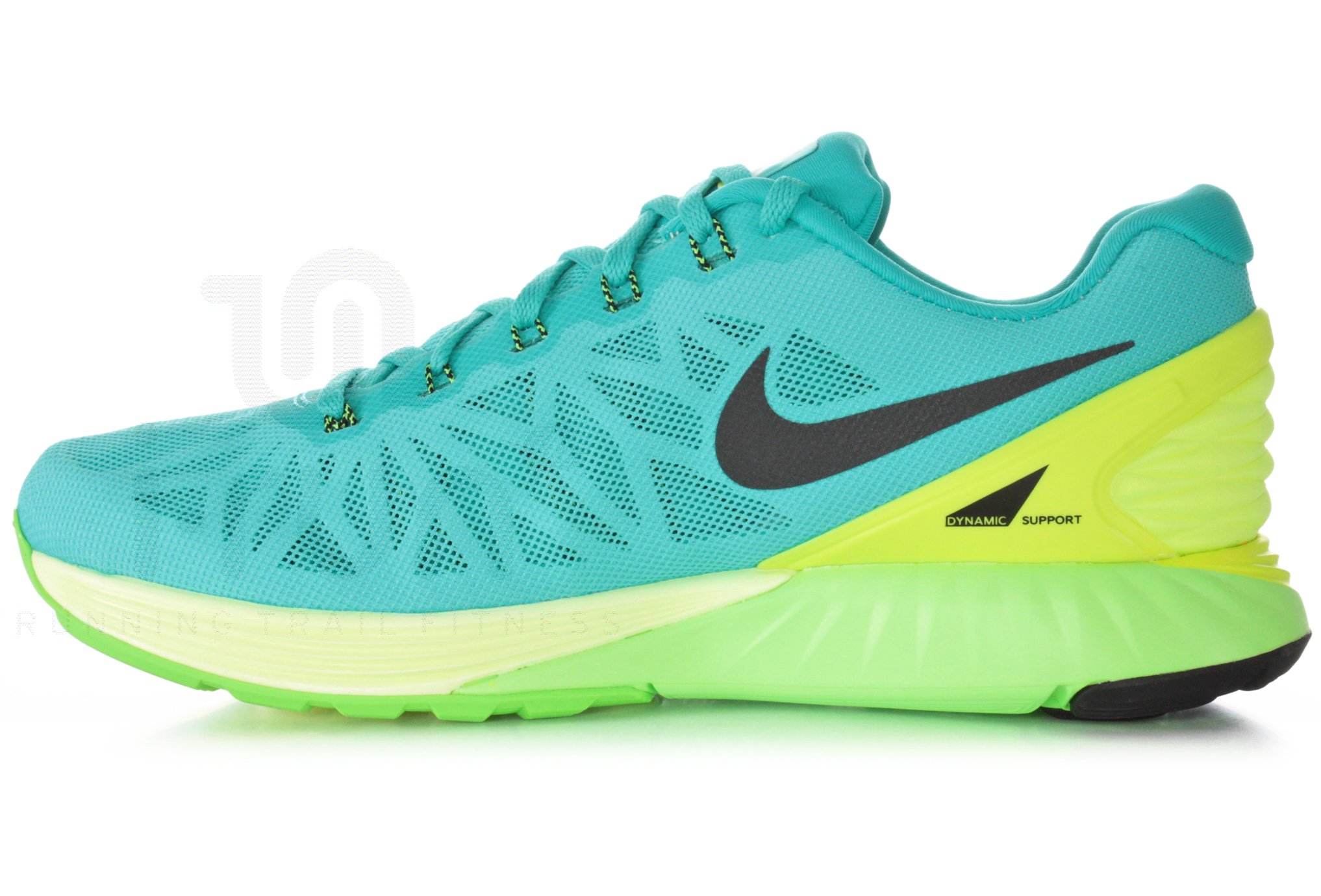 nike flyknit lunar 1 homme verte