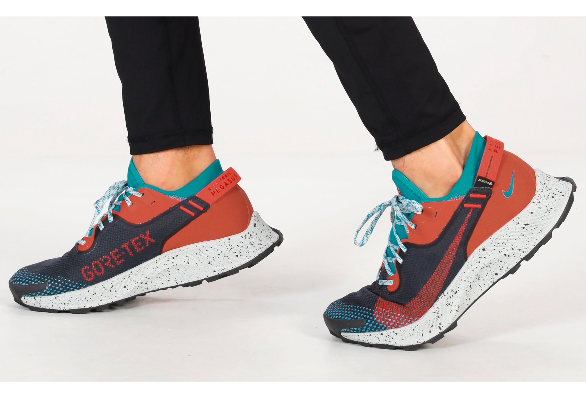 nike running pegasus trail 2 gore tex trainers in grey