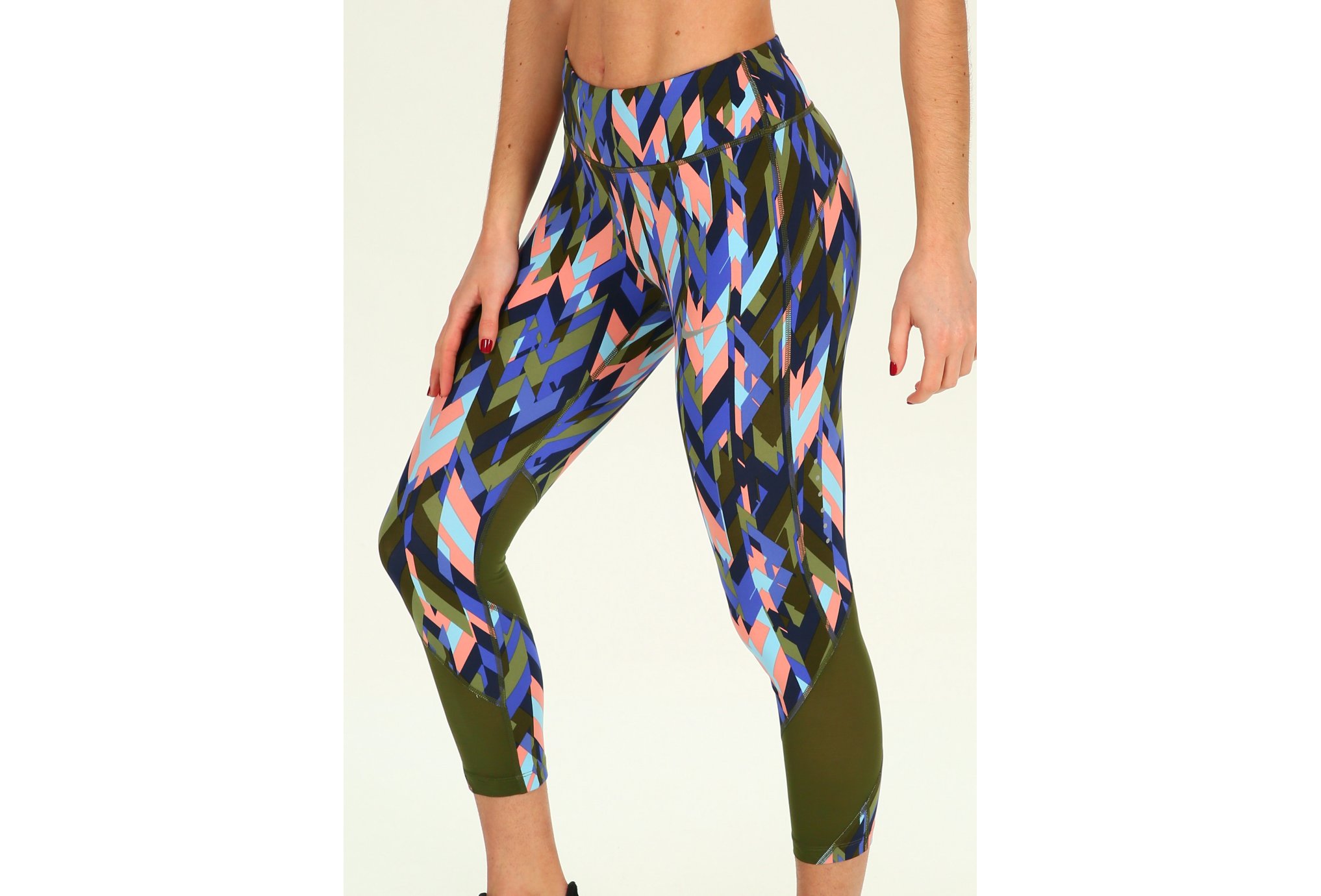 Nike Power Epic Lux Crop Print W Diététique Vêtements femme