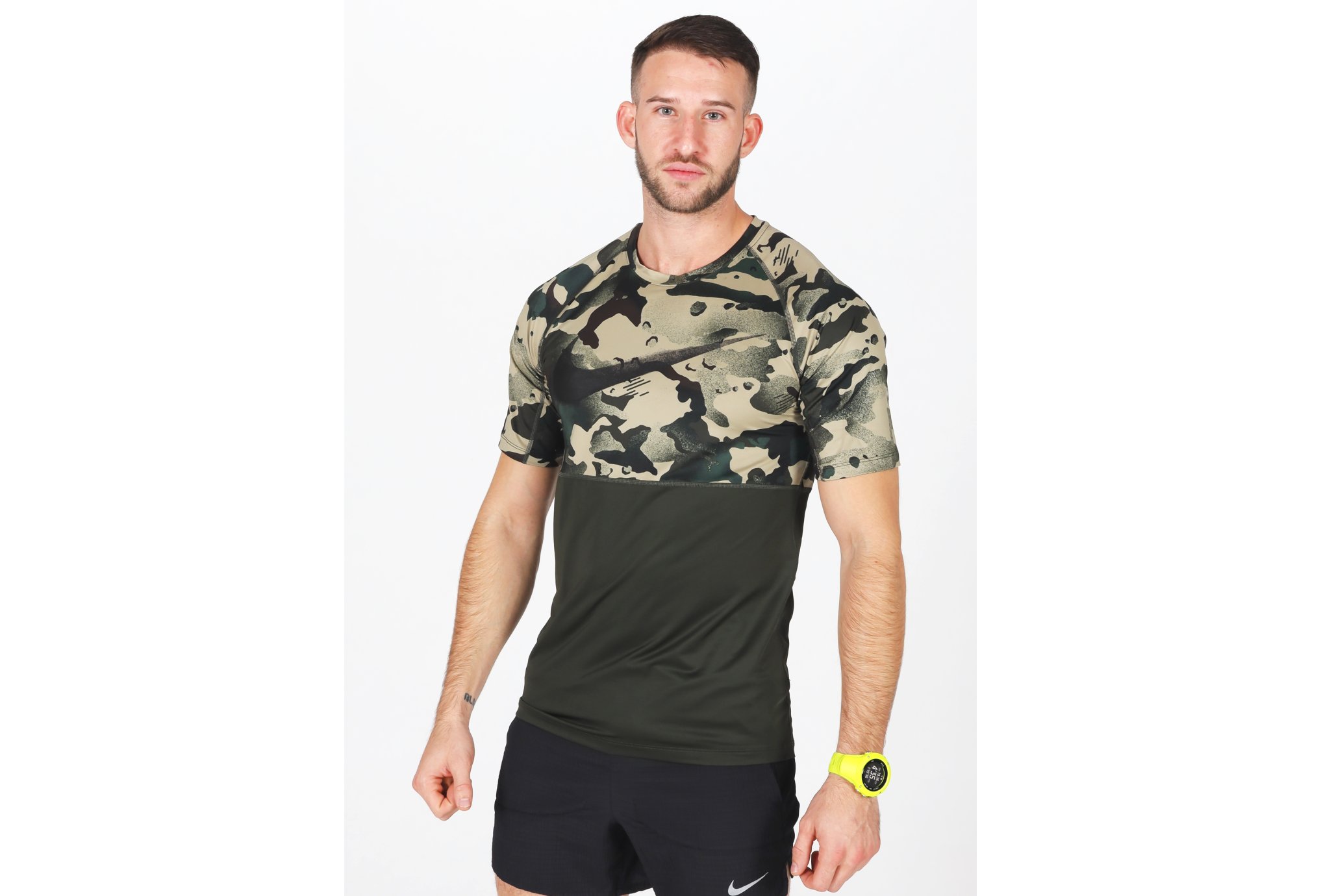 Nike Pro Camo M Diététique Vêtements homme