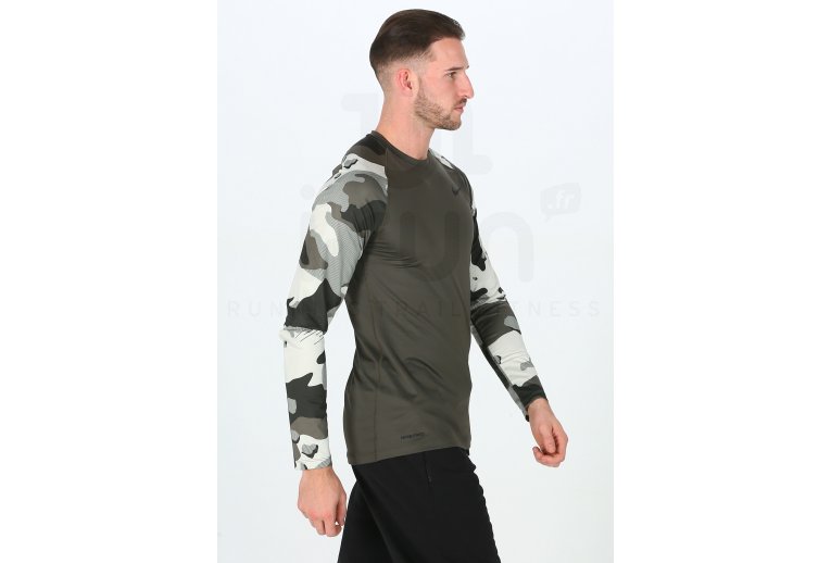 Nike camiseta manga larga Pro Camo