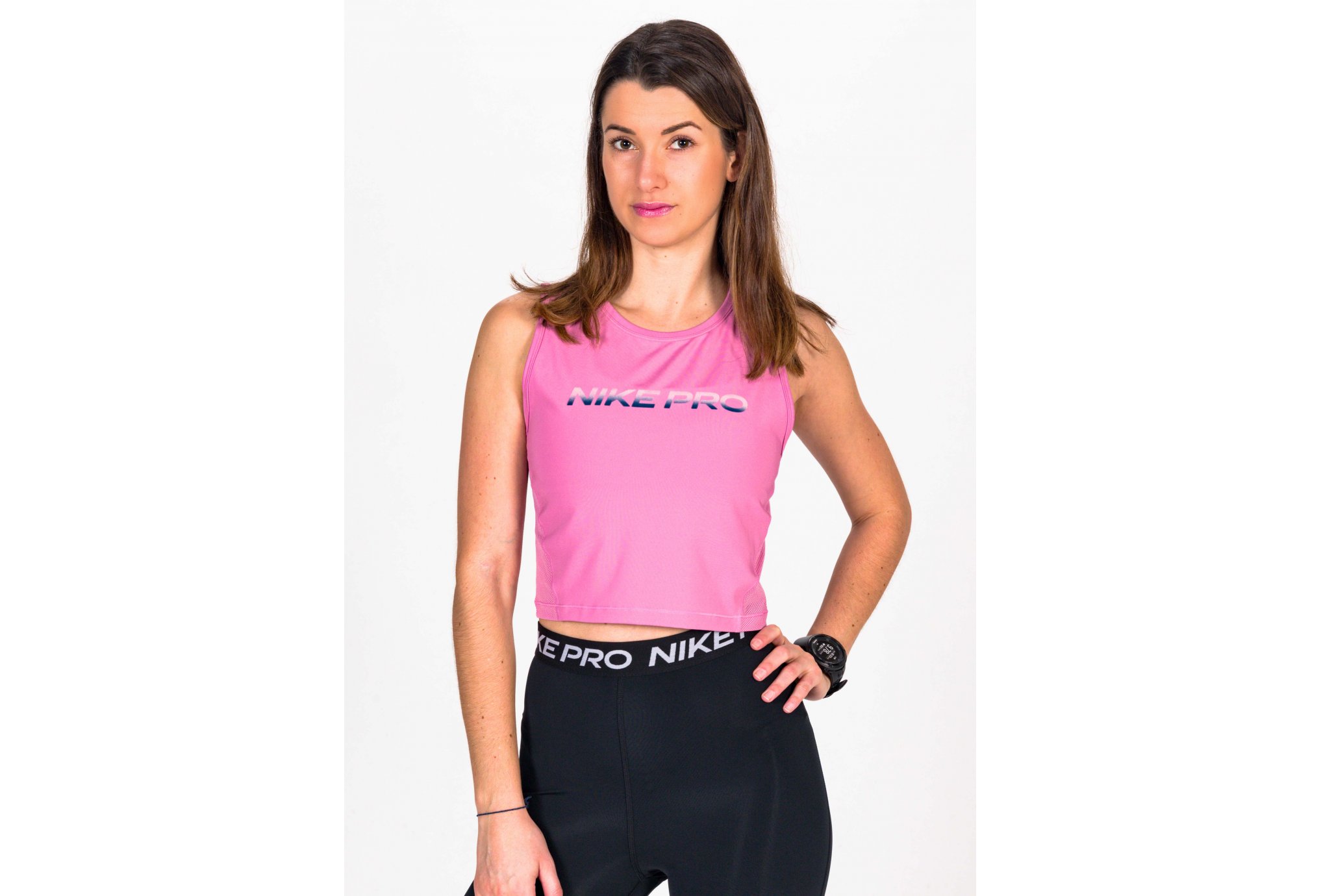 Nike Pro Crop Veneer Excel W vêtement running femme