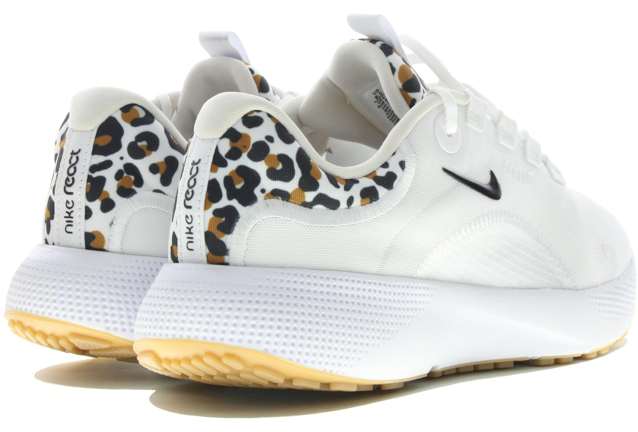 nike react escape run summit white