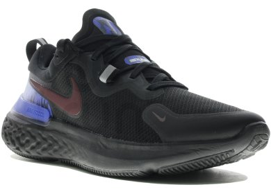 nike react noir et bleu