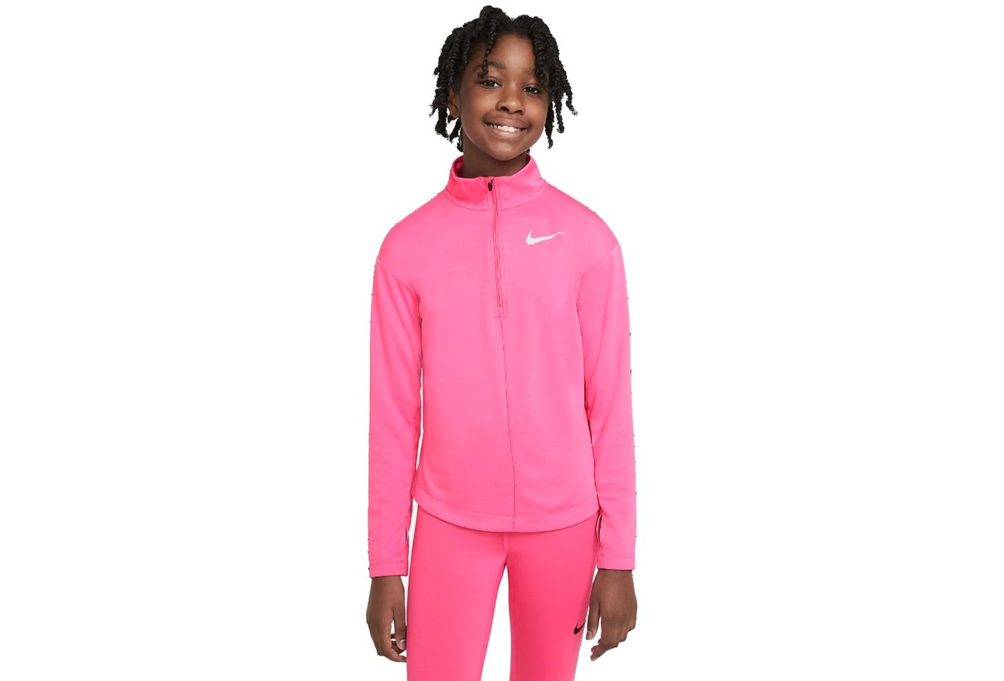 Nike Run 1/2 Zip Fille vêtement running femme
