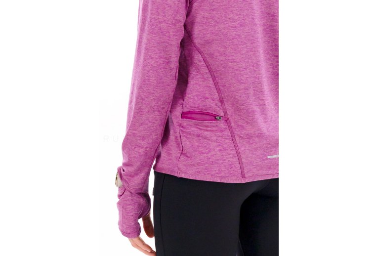 Nike camiseta manga larga Swift Element UV 1/2 zip