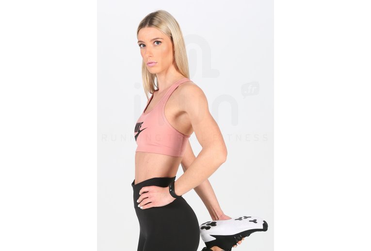 Nike Sujetador deportivo Swoosh Futura