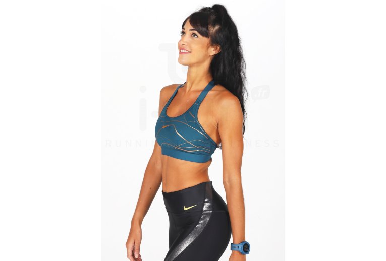 Nike Sujetador deportivo Swoosh Icon Clash