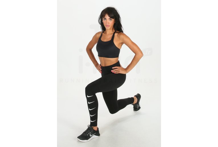 Nike sujetador deportivo Swoosh Luxe