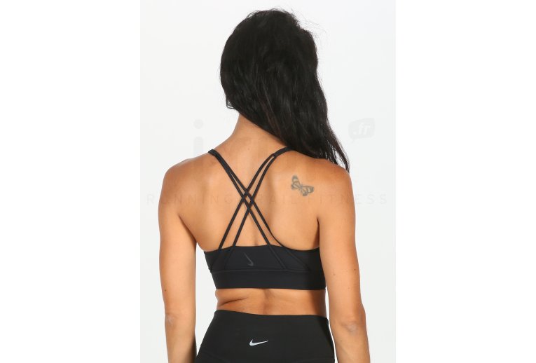 Nike sujetador deportivo Swoosh Luxe