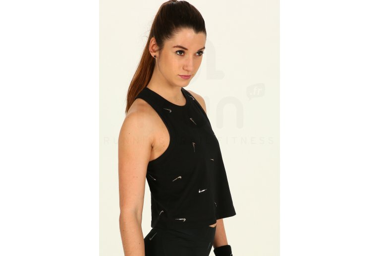 Nike camiseta de tirantes Swoosh Printed