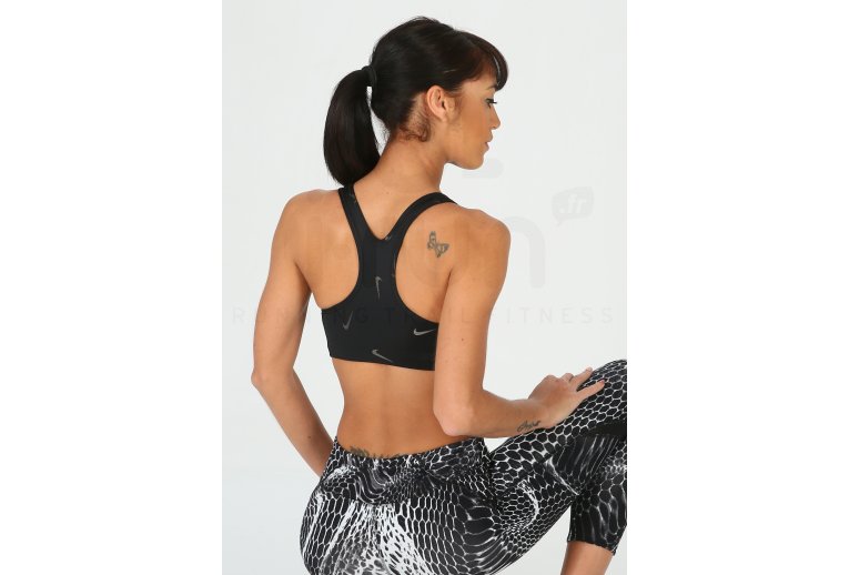 Nike Sujetador deportivo Swoosh Printed