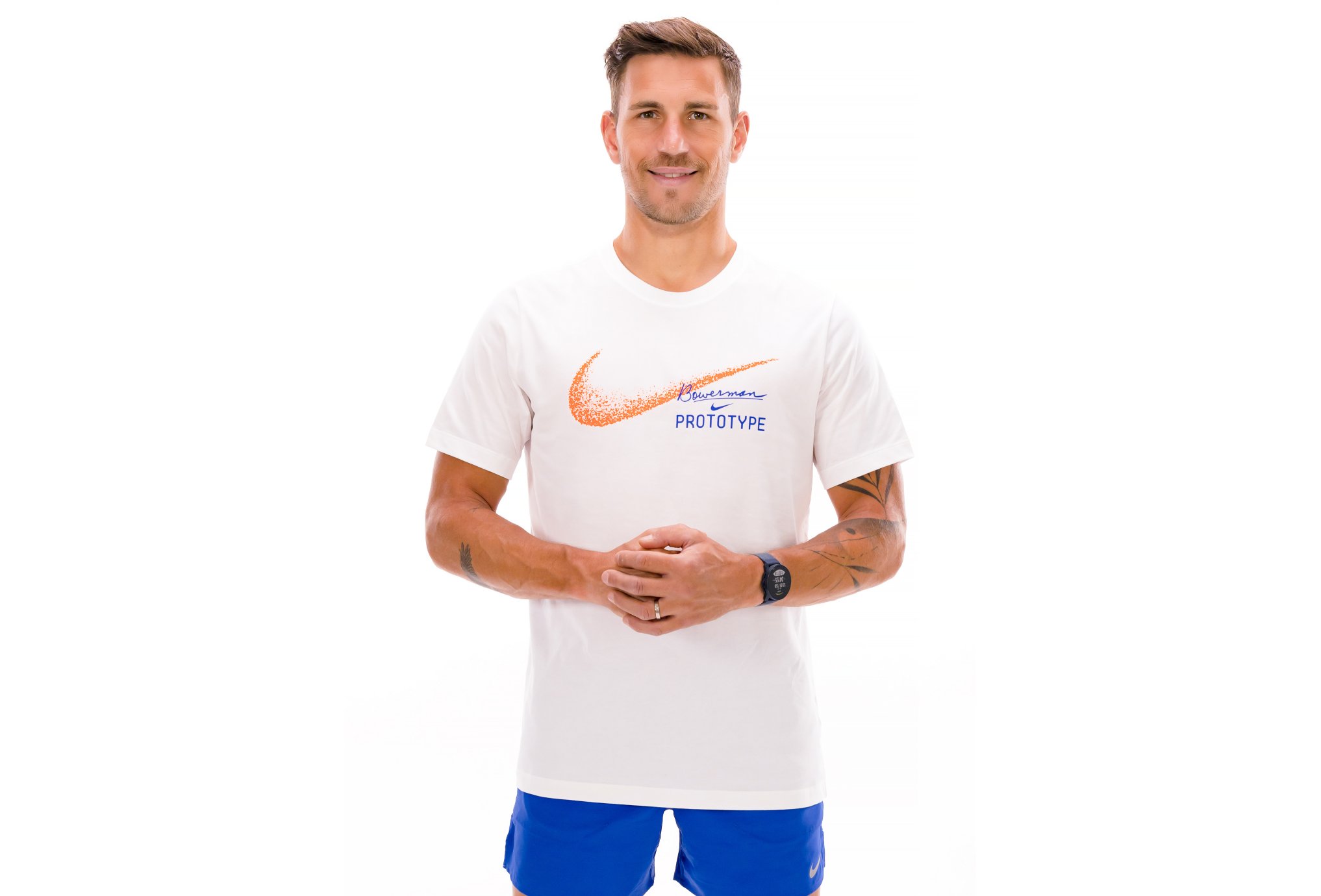NWT NIKE Bowerman Track Club Dri-Fit Miler 3M Reflective Tee