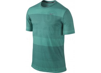 Nike Tee-Shirt Dri-Fit Cool Stripe Tailwind Crew M 