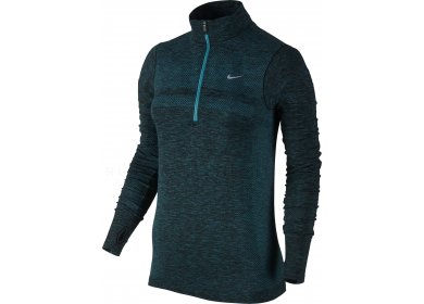 Nike Tee-shirt Dri-Fit Knit 1/2 Zip W 