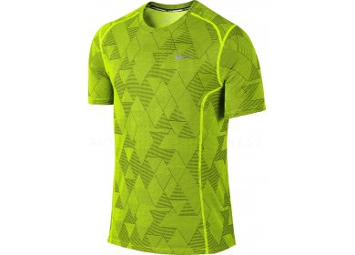 Nike Tee-Shirt Miler Optical Run M 
