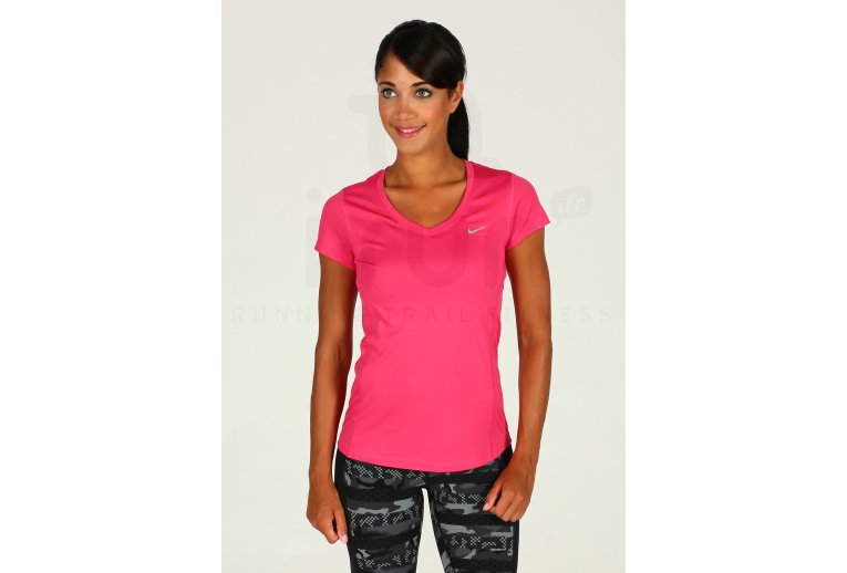Nike Camiseta Miler cuello en V