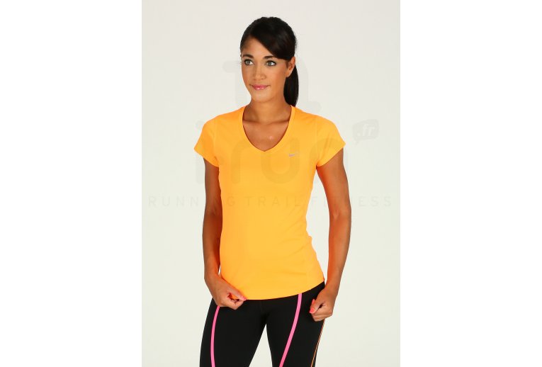 Nike Camiseta Miler cuello en V
