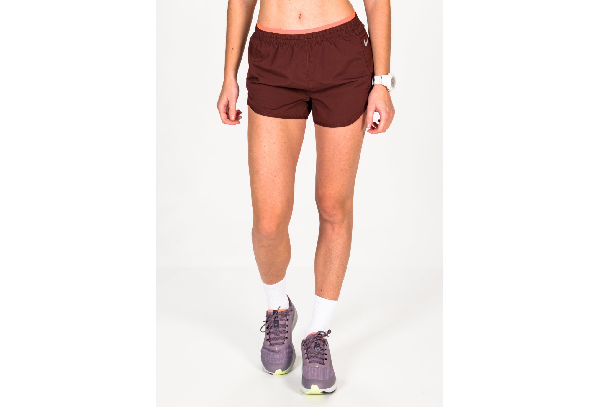 Maroon nike cheap tempo shorts