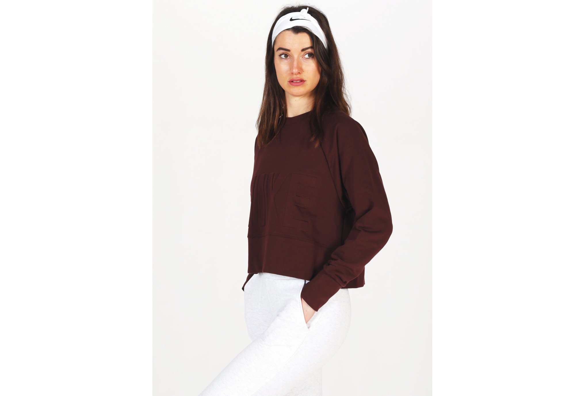 Nike Top Versa Crew W vêtement running femme