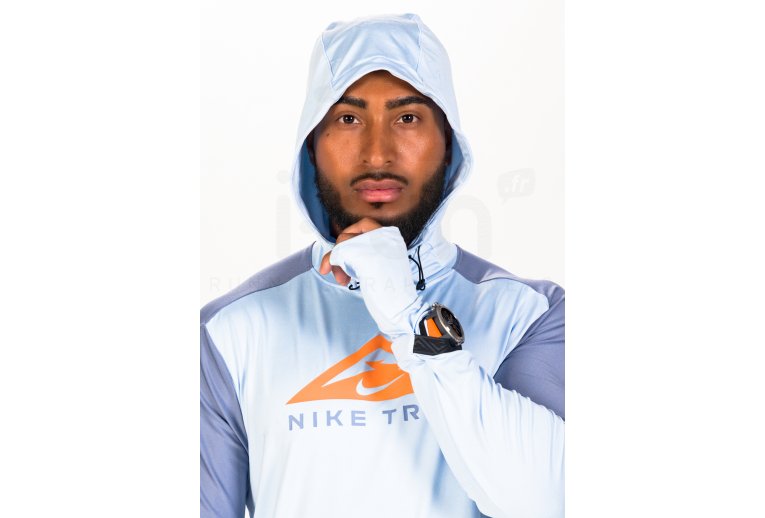 Nike camiseta manga larga Trail Hoodie GX