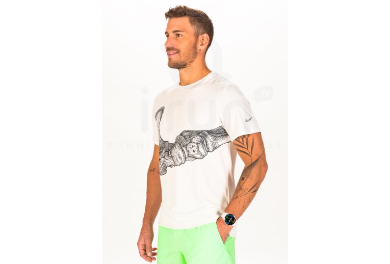 Nike camiseta manga corta UV Miler Run Division