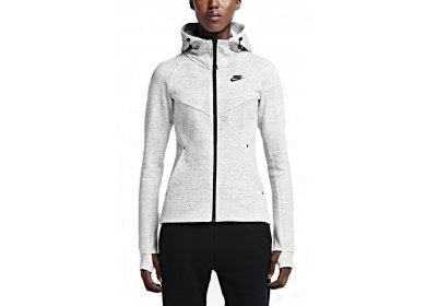 Nike Veste Tech Fleece Windrunner W femme Blanc pas cher