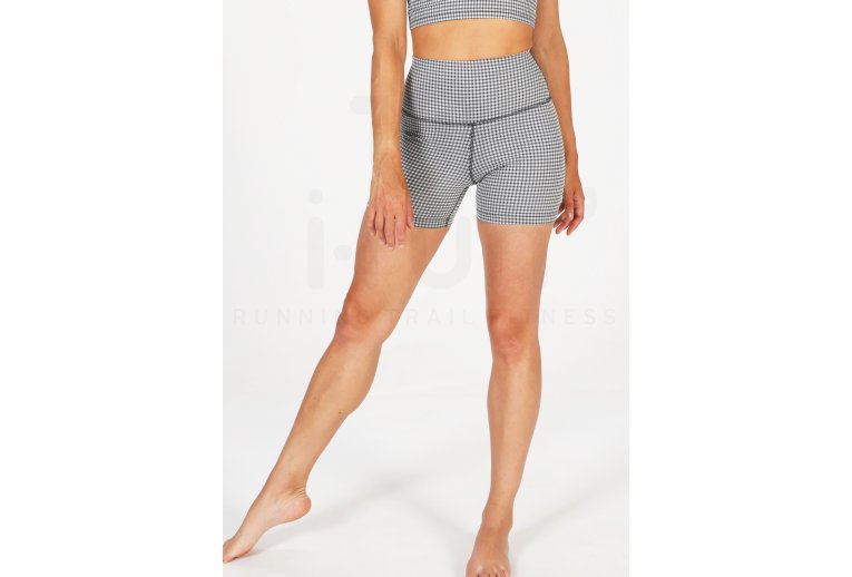 nike yoga gingham shorts