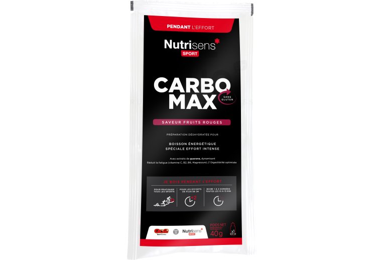 Nutrisens Sport CarboMax - Frutos rojos