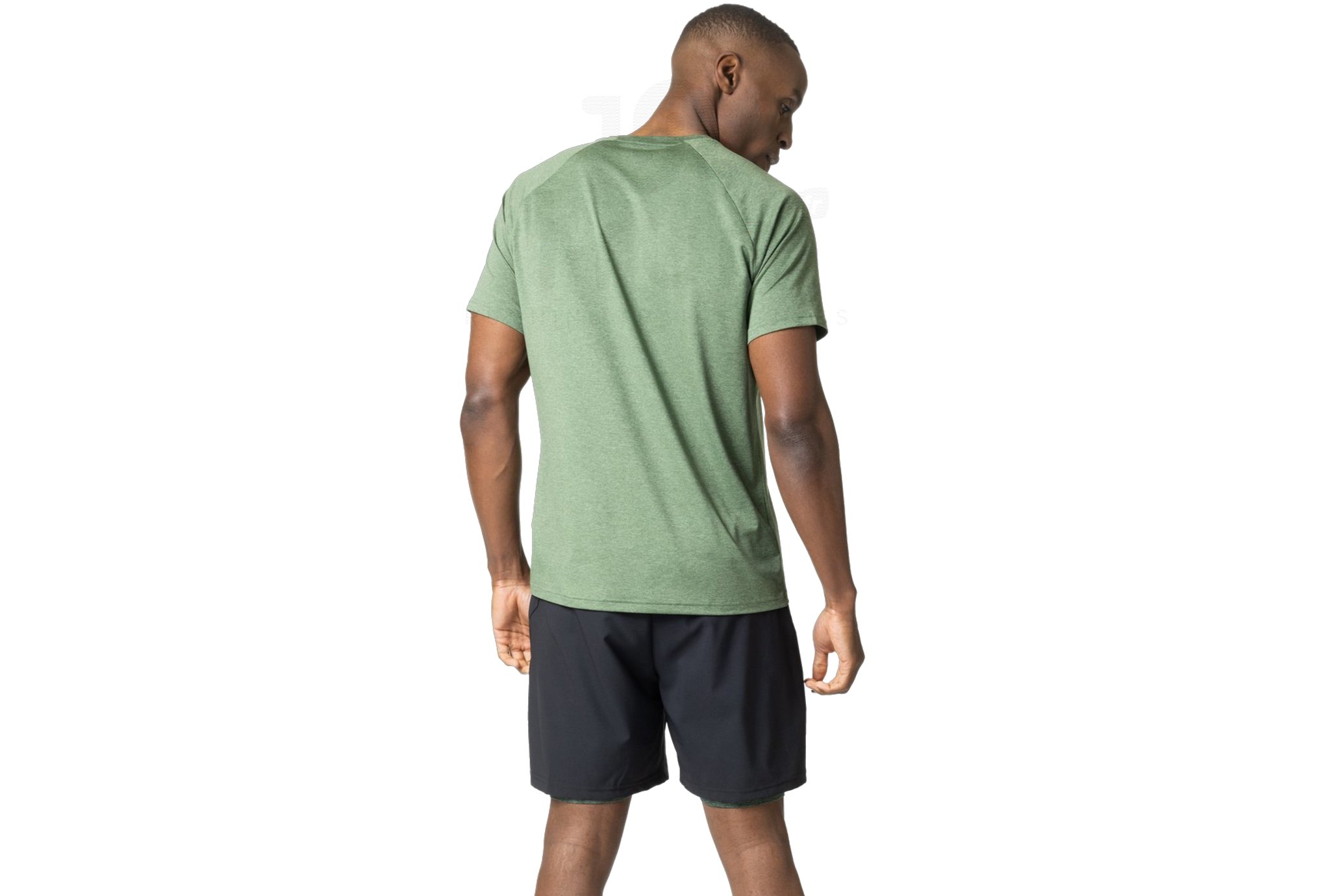 Odlo Active 365 Linencool – Maglietta Uomo Da Corsa A Maniche Corte, In Poliestere Riciclato E Lino, Colore Grigio