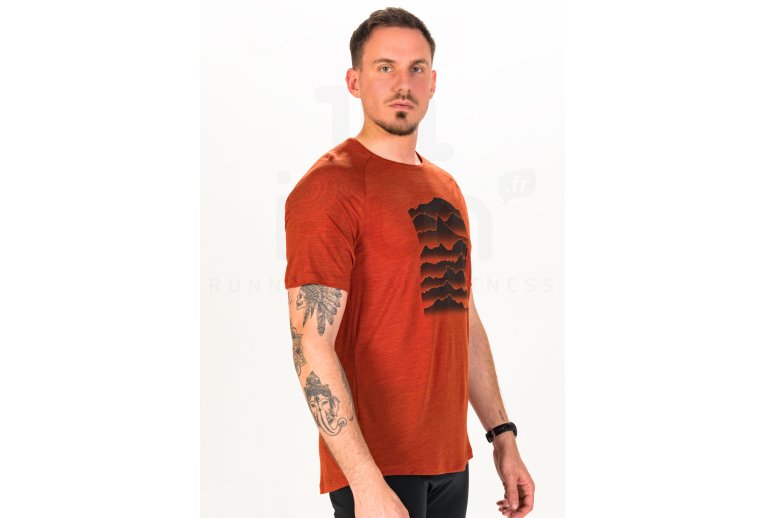 Odlo Ascent Performance Wool Light Sunrise ECO Herren