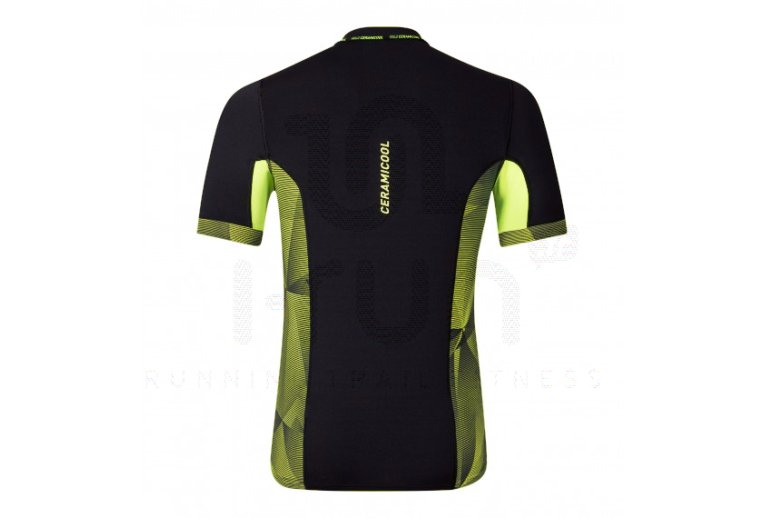 T-shirt Running Odlo Ceramicool Homme - Vert, Taille M, Léger Et Respirant