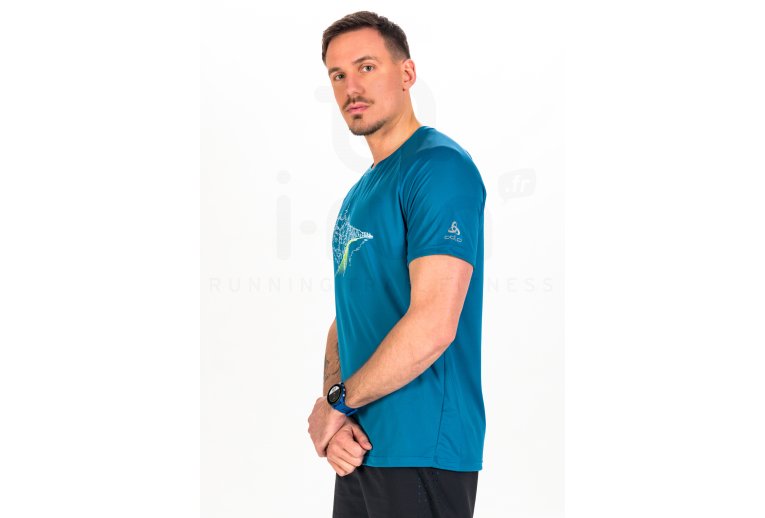 Odlo camiseta manga corta Essential Print ECO