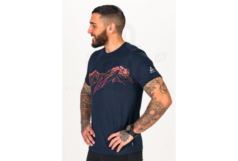 Odlo camiseta manga corta F-Dry Light ECO Print