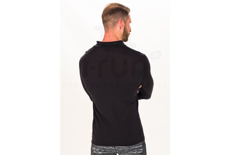 Odlo camiseta manga larga Natural 100% Merino 1/2 Zip
