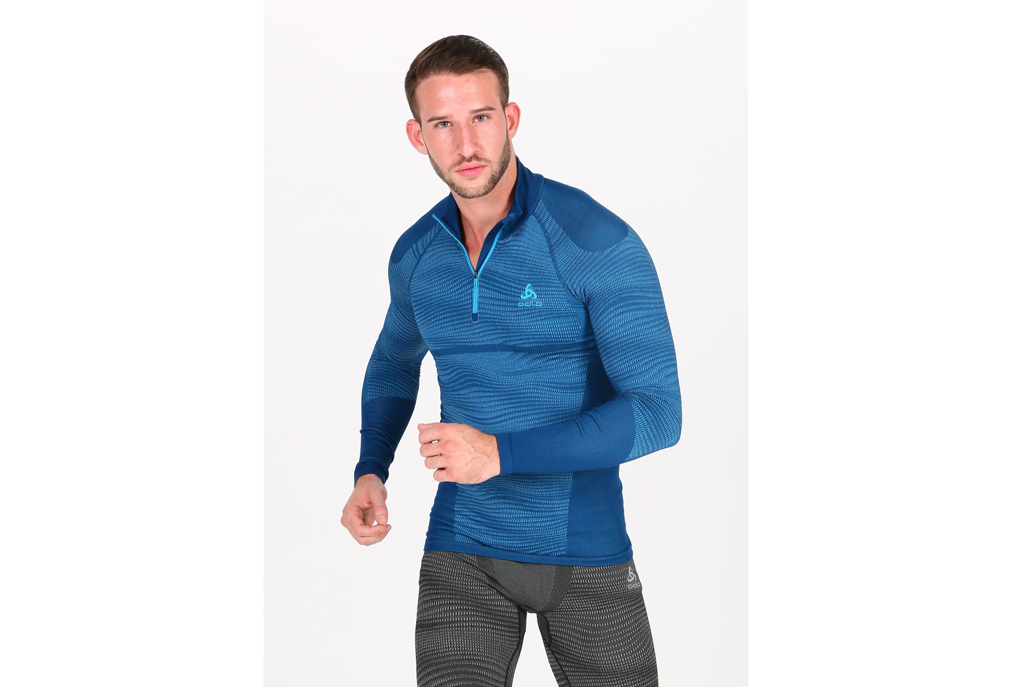 Odlo Performance Blackcomb 1/2 zip M Diététique Vêtements homme