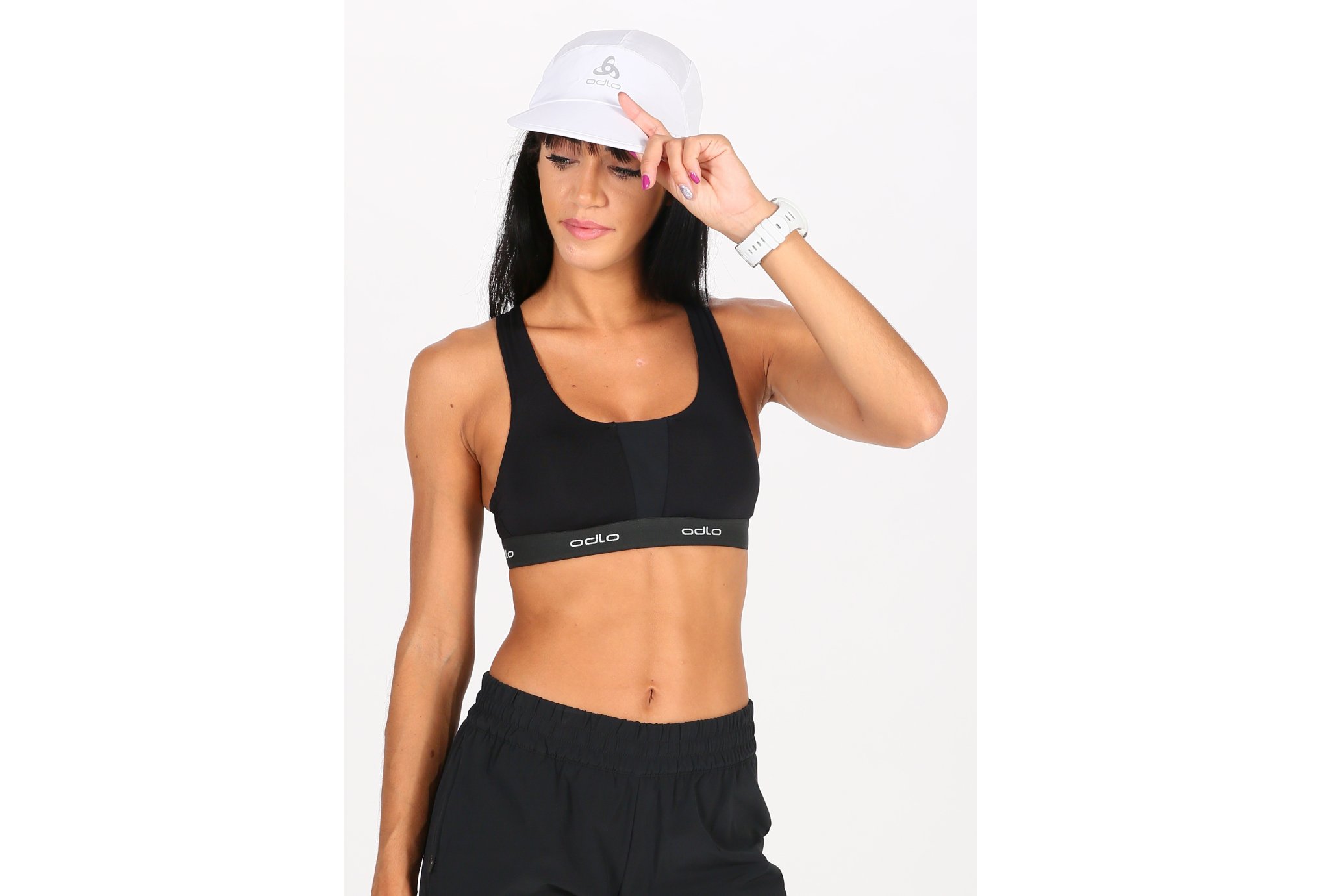 Odlo Soutien-Gorge de Sport Padded Medium vêtement running femme
