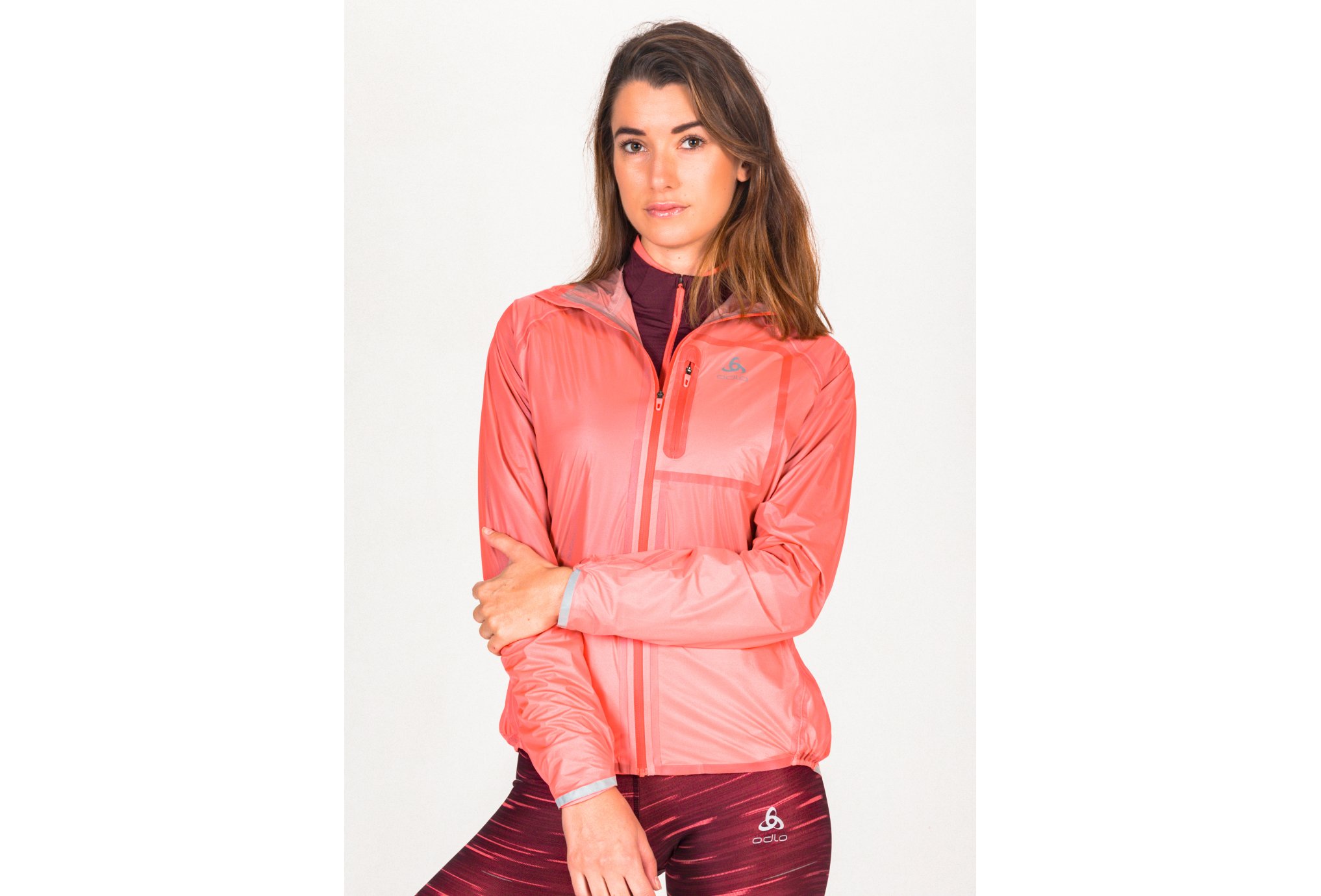 Odlo Zeroweight Dual Dry Waterproof W vêtement running femme