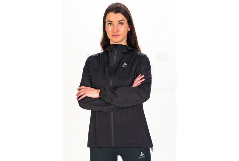 Odlo Giacca Da Running Donna Zeroweight Warm Hybrid, Leggera, Antivento E Termica, Con Dettagli Riflettenti