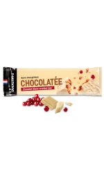 OVERSTIMS Barre Chocolatée - Chocolat blanc/cranberries