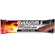OVERSTIMS Barre Protéinée - chocolat noir