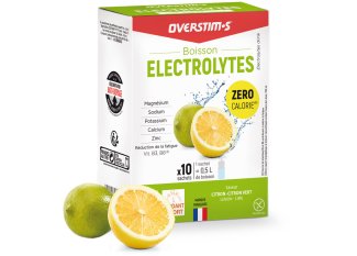 OVERSTIMS Boisson �lectrolytes 80 g - Citron - Citron Vert