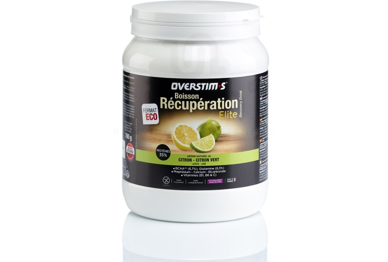 OVERSTIMS Boisson Récupération Élite 780g - Citron/citron vert