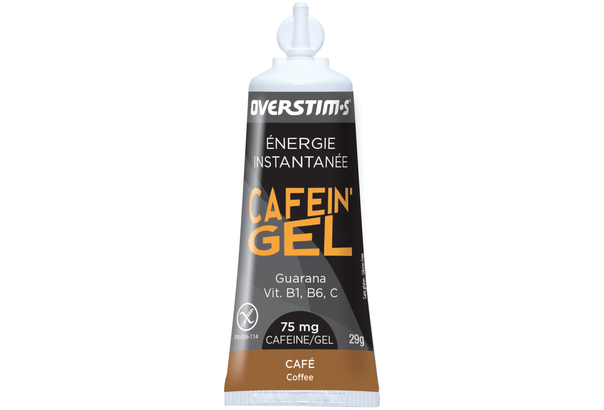 OVERSTIMS Cafein'Gel - Café Diététique Gels