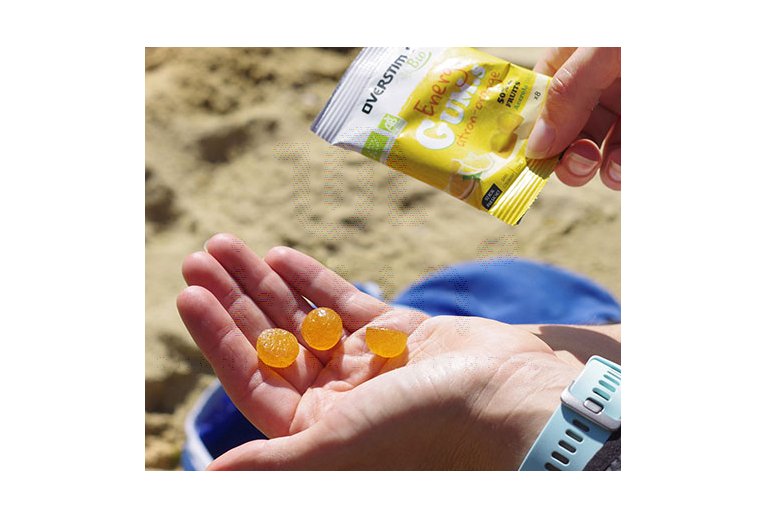 OVERSTIMS Energy Gum.s Bio - Citron-Orange