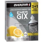 OVERSTIMS Étui Gels Endurance Energix Liquide 3+1 - citron