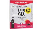 OVERSTIMS Endurance Energix Liquid Gel Case 3+1 - Red Fruits