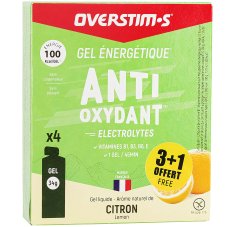 OVERSTIMS tui Gels Liquides Antioxydant 3+1 - Citron