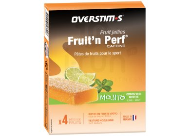 OVERSTIMS tuis 4 barres Fruit'n Perf Cafine - Mojito 