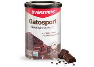 OVERSTIMS Gatosport 400 g - Cioccolato/pepite di cioccolato